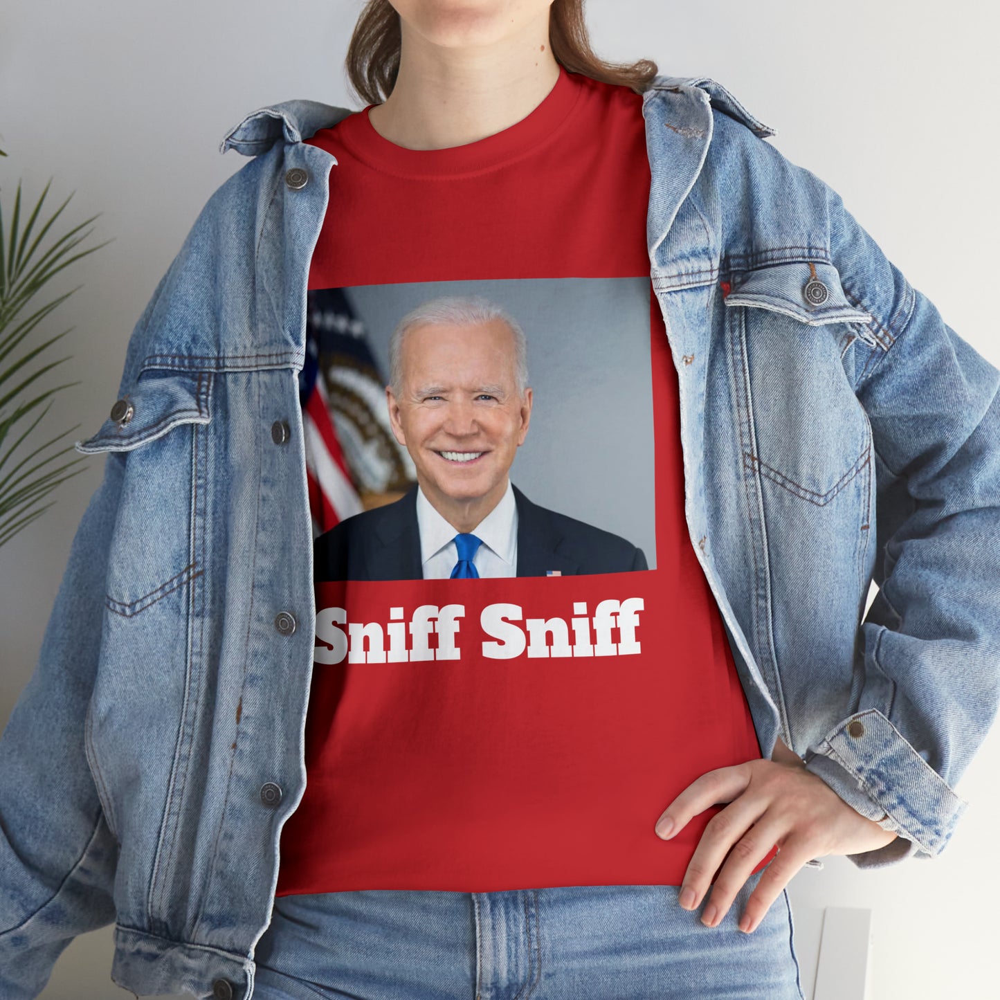 Sniff Sniff Biden Cotton Tee