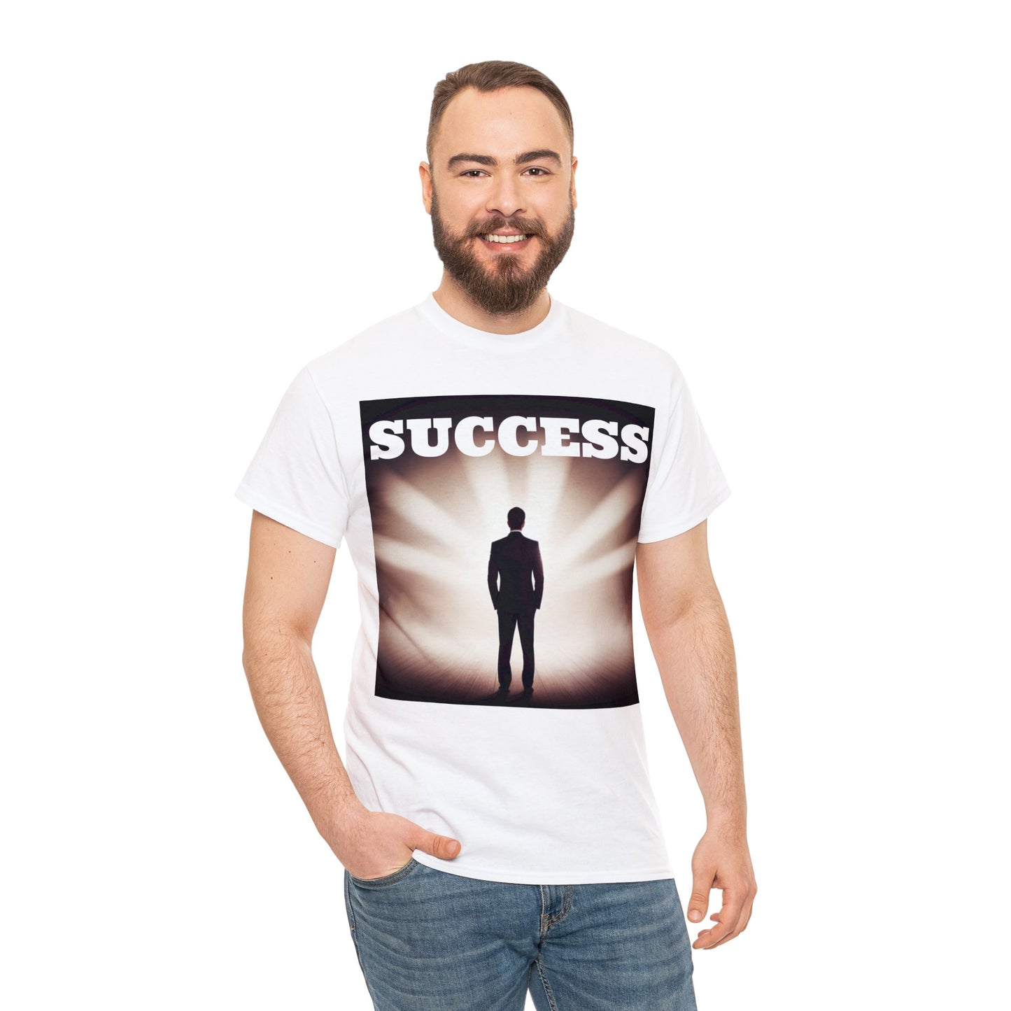 Man In Suit Success Shirt